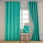 Zatemňovací / termoizolační závěs, blackout 10013/07 tyrkysový, šířka 150cm (látka v metráži)
