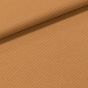 Žebrovaný bavlněný úplet 6222 1352 hrubý, medový, š.140cm, (látka v metráži)