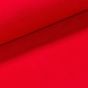 Žebrovaný bavlněný úplet 8058.026 BIO jemný / hladký, červený, š.35cm (látka v metráži)