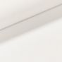 Žebrovaný bavlněný úplet 8766.002 BIO jemný / hladký, bílý, š.35cm (látka v metráži)