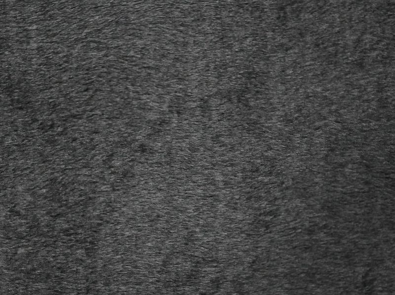 Plyš hladký ILJA 989, tmavě šedý, šíře 150cm (metráž)