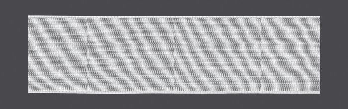 Záclonová zpevňovací / začišťovací páska bez řasení, 12.75.000.3, transparentní, šířka 7,5cm (v metráži)