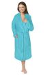 Župan FROTÉ 4836/027 tyrkysový, bavlněné froté, dámský (více velikostí)