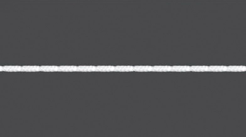 Olůvková / těžítková šňůra, bílá, váha těžítka 25g (v metráži)