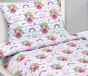Dětské povlečení PRINCEZNA S DUHOU RŮŽOVÁ, bavlna hladká, 140x200cm + 70x90cm 