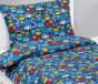 Dětské povlečení ZÁCHRANÁŘI MODRÁ, bavlna hladká, 140x200cm + 70x90cm 