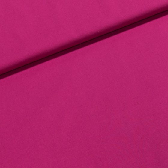 Bavlněné plátno jednobarevné Jolana JO001/25 uni sytě růžová, š.160cm (látka v metráži)