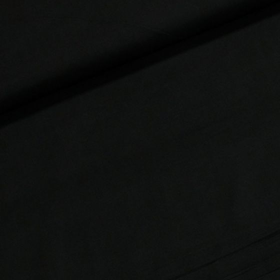 Bavlněné plátno jednobarevné UNI černá, š.140cm (látka v metráži)