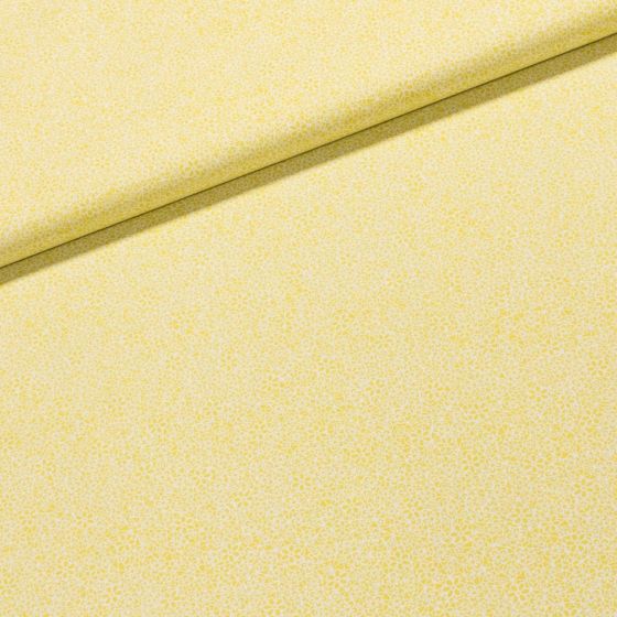 Bavlněné plátno N324 žlutý kvítek, š.150cm (látka v metráži)