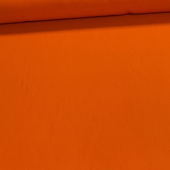 Bavlněný kepr PROTON 245 ORANGE jednobarevná oranžová, š.150cm (látka v metráži)