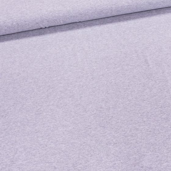 Bavlněný úplet 6004/91světle šedý melír, š.180cm (látka v metráži)