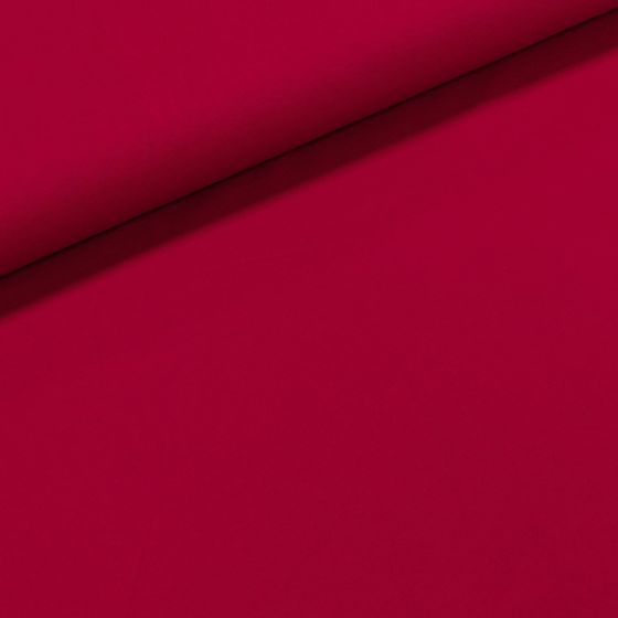 Bavlněný úplet TEPLÁKOVINA 4216_1609, jednobarevná uni malinová, š.180cm (látka v metráži)
