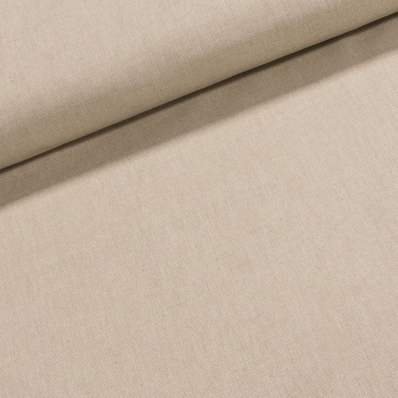 Směsové plátno MOON 201 uni režná, š.140cm (látka v metráži)