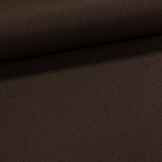 Potahová látka / termoizolační závěs do dveří LUNA 27 tmavě hnědá, š.145cm (látka v metráži)