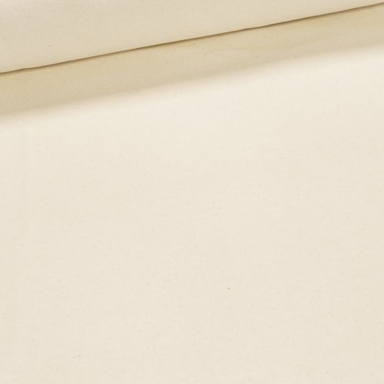 Flanel bavlněný UNI VYSOKÁ GARMÁŽ, jednobarevný režný, 380g/m2, š.150cm (látka v metráži)