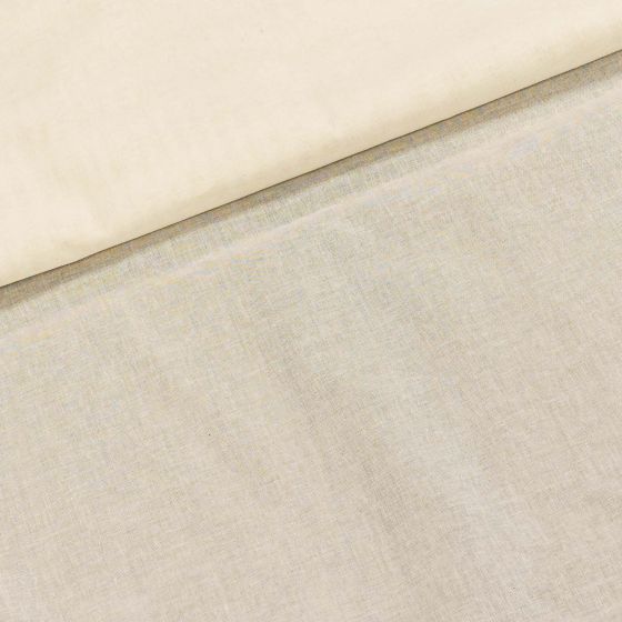 Jemné filtrační plátno (obdoba sýrařského, potravinářského plátna), mušelín MOLINO přírodní režná bavlna, š.180cm, 82g/m2 (látka v metráži)