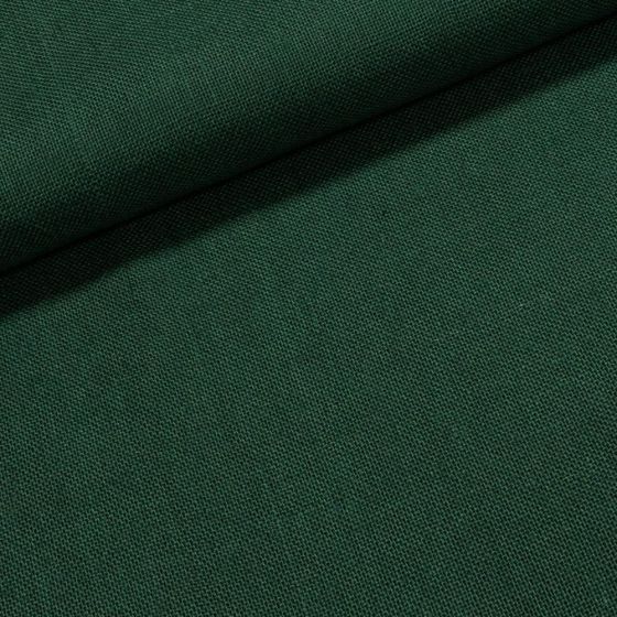 Juta technická (pytlovina), gramáž 365 g/m2, jemná, jednobarevná tmavě zelená (19), š.150cm (látka v metráži)