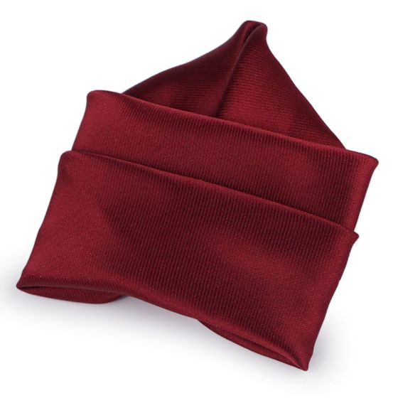 Kapesníček do saka saténový 900009/3 světlá bordó, jemně lesklý 