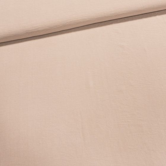 Košilovina polyesterová UNI RIVER 1 kreš, béžová, š.145cm (látka v metráži)