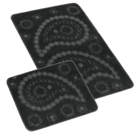 Koupelnová předložka BANY, KAŠMÍR ANTRACIT (více rozměrů)