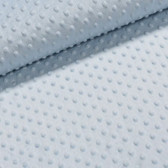 Minky 60700461 jednobarevná světle modrá, š.150cm (látka v metráži)