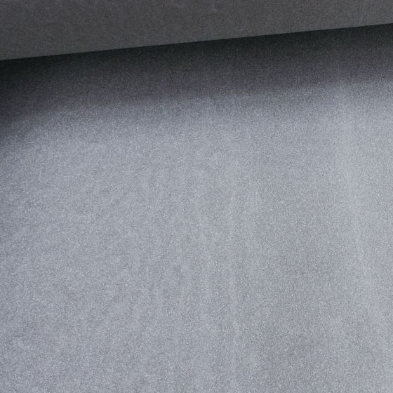 Molitan v metráži, tloušťka 10 mm, šedý měkký, šíře 130 cm – zvýhodněná cena (2. jakost)