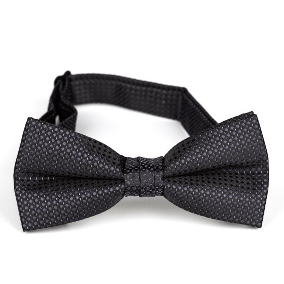 Motýlek pánský AMJ vzorovaný, černý / puntíkovaný MP427