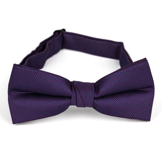 Motýlek pánský AMJ vzorovaný, modrý / červené puntíky MP417