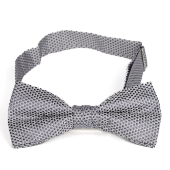 Motýlek pánský AMJ vzorovaný, šedý / puntíky MP388