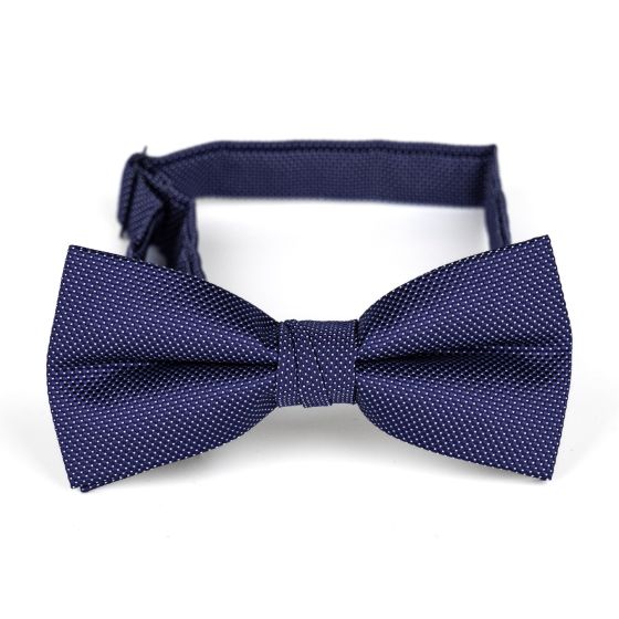 Motýlek pánský AMJ vzorovaný, tmavě modrý / tečkovaný MP416