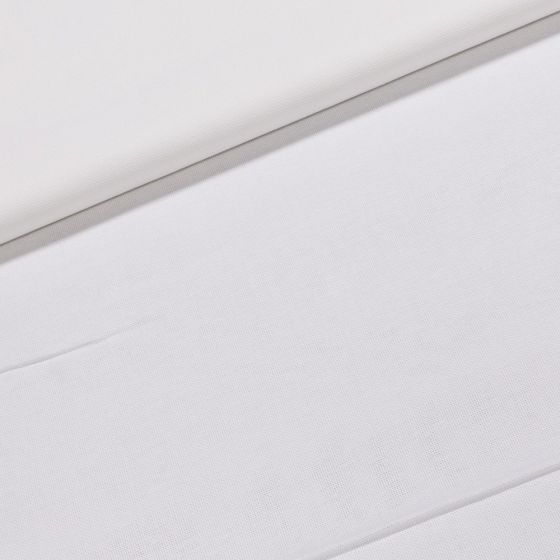 Vyšívací látka PANAMKA jednobarevná bílá, š.140cm (látka v metráži)