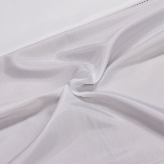 Podšívka polyesterová 01, jednobarevná bílá, š.150cm (látka v metráži)