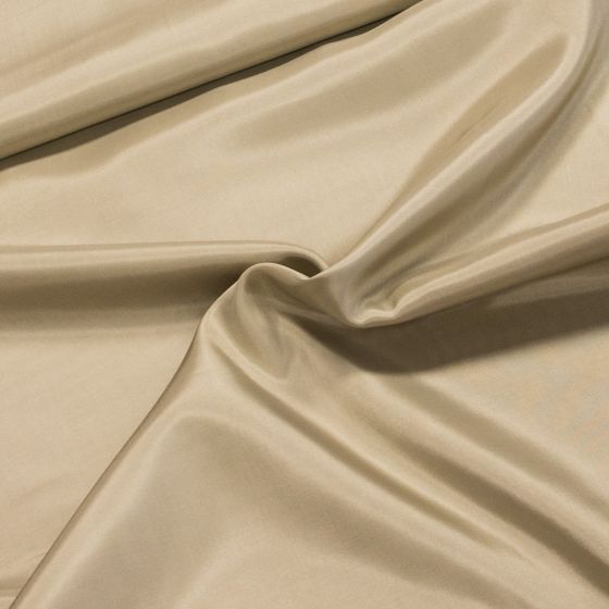 Podšívka viskózová jednobarevná béžová, š.140cm (látka v metráži)