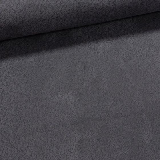 Potahová látka APOLLO 72 tmavě šedá, imitace kůže, šířka 145cm (látka v metráži)