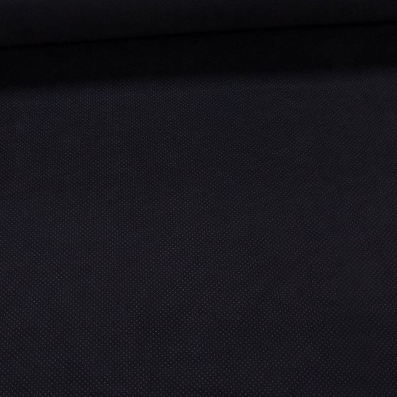 Potahová látka do auta na dveře a sedadla, tapecírunk, velur ALCANTARA, černá hebká, š.150cm (látka v metráži)