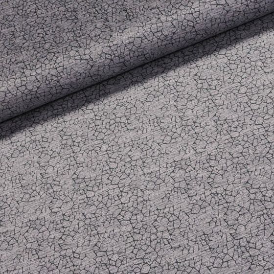 Potahová látka DORNO 001-03 šedá mozaika, šířka 140cm (látka v metráži)