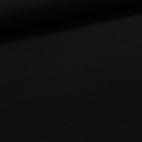 Potahové akrylové plátno (dralon, teflon) na zahradní nábytek, uni jednobarevná černá s damaškovým proužkem, š.140cm (látka v metráži)