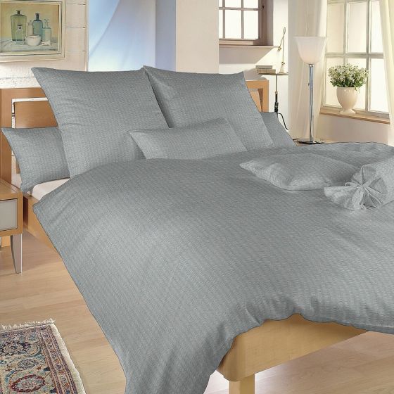 Povlečení UNI ŠEDÝ, krep, 140x200cm + 70x90cm