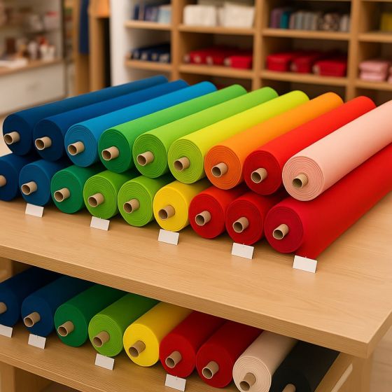 Rongo, kostýmovka uni jednobarevná, š.150cm, více barev (látka v metráži)