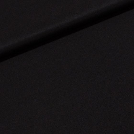 Šatovka polyesterová LUXOR 2962-64, jednobarevná černá, š.145cm (látka v metráži)