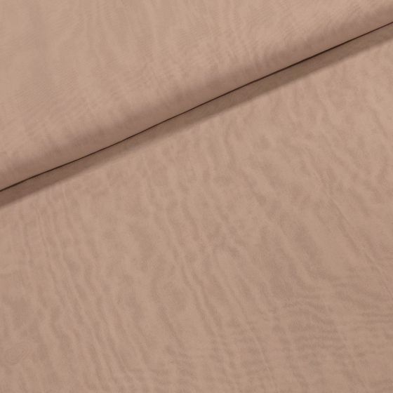 Šatovka polyesterová / šifon UNI, jednobarevná starorůžová / pudrová, š.140cm (látka v metráži)