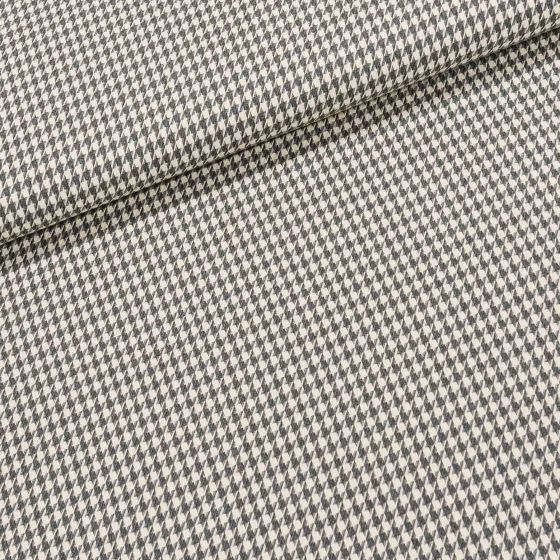 Šatovka směsová / kostýmovka 2888/01, šedo-bílé pepito, š.145cm (látka v metráži)