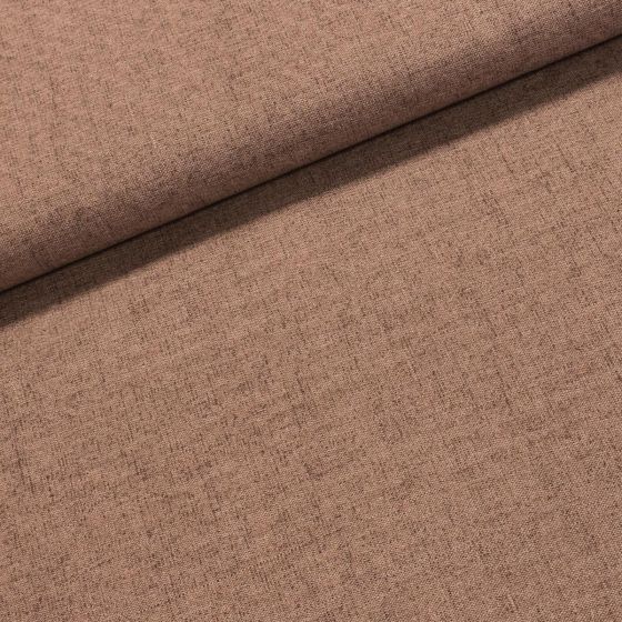 Směsové plátno HF uni 6 hnědá, š.140cm (látka v metráži)