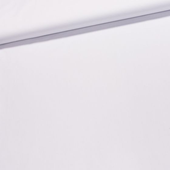 Směsový kepr elastický OLIMPIA ELASTIC WHITE, jednobarevný bílý, 165g/m2, š.150cm (látka v metráži)