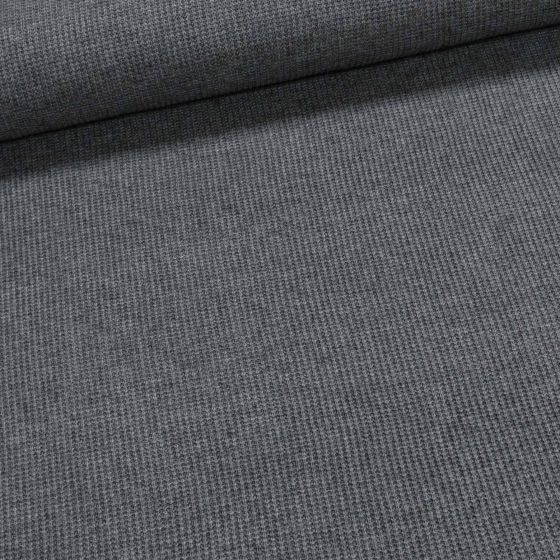 Směsový úplet / svetrovina II 4593/04, šedá žíhaná, š.150cm (látka v metráži)