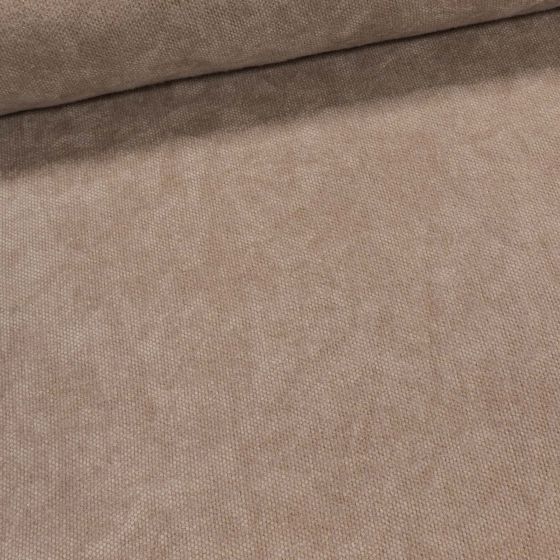 Směsový úplet / svetrovina zimní počesaná 4627/04, jednobarevná béžová, š.150cm (látka v metráži)