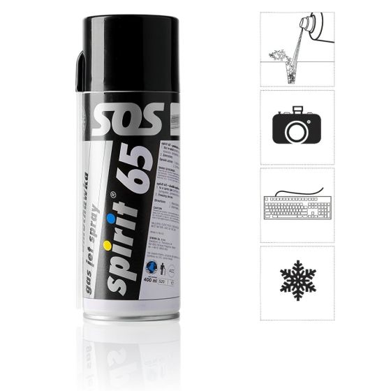 Stlačený vzduch na čištění ve spreji SPIRIT 65 - 400ml