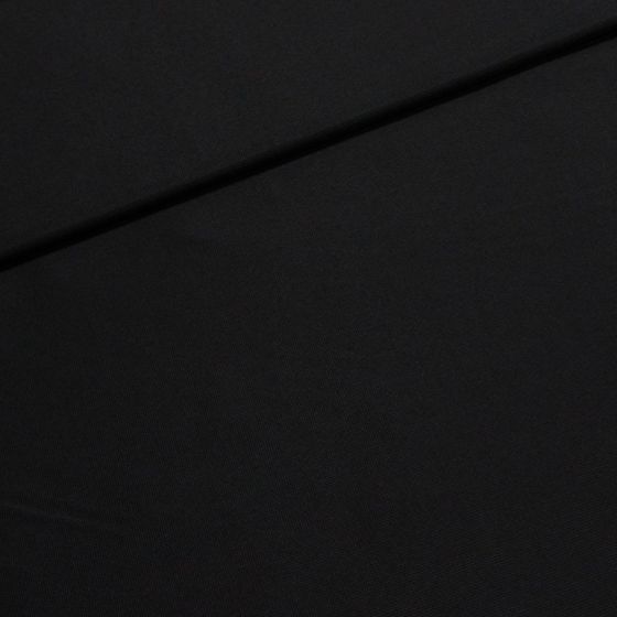 Šusťákovina (lehká kočárkovina) KENT 1 jednobarevná černá, š.150cm (látka v metráži)