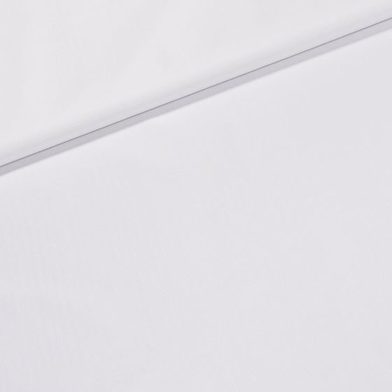 Šusťákovina (lehká kočárkovina) KENT 2 jednobarevná bílá, š.150cm (látka v metráži)