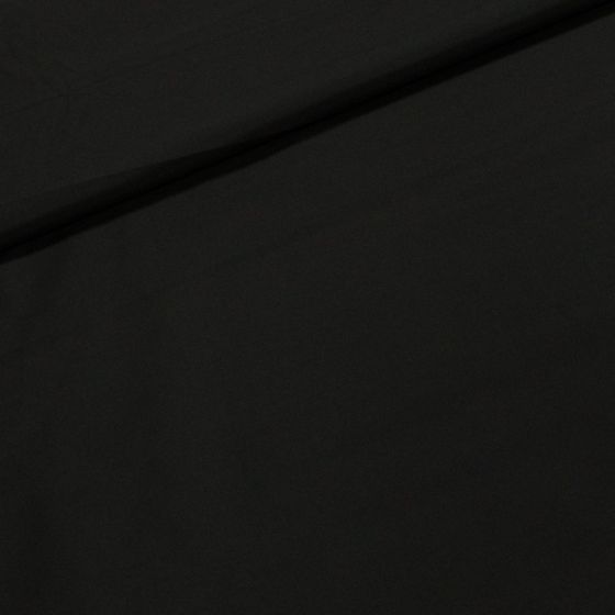 Šusťákovina (lehká kočárkovina) TPU 1 jednobarevná černá, š.150cm (látka v metráži)